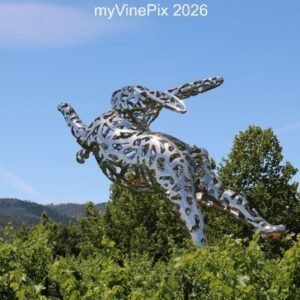 Pic 11 - Gleaming Bunny Sculpture